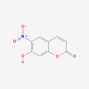 molecular formula C9H5NO5 B1251190 6-Nitro-7-hydroxycoumarin 