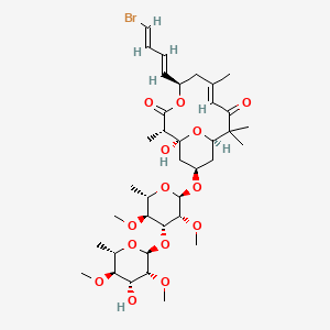 molecular formula C37H57BrO14 B1251192 Bhedazisujuqep-galasqotsa- 