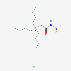 N,N-Dibutyl-N-(2-hydrazinyl-2-oxoethyl)butan-1-aminium chloride