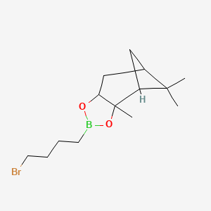 (1S,2S,6R,8S)-4-(4-bromobutyl)-2,9,9-trimethyl-3,5-dioxa-4-boratricyclo[6.1.1.0^{2,6]decane