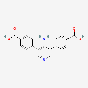 4,4'-(4-Aminopyridine-3,5-diyl)dibenzoic acid