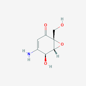 molecular formula C7H9NO4 B1251207 Cetoniacytone B 