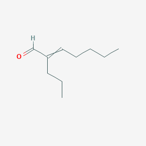 molecular formula C₁₀H₁₈O B125121 2-丙基-2-庚烯醛 CAS No. 34880-43-8