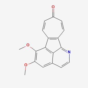 molecular formula C18H13NO3 B1251212 Pareitropone 