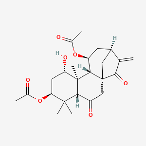 molecular formula C24H32O7 B1251215 Inflexin 