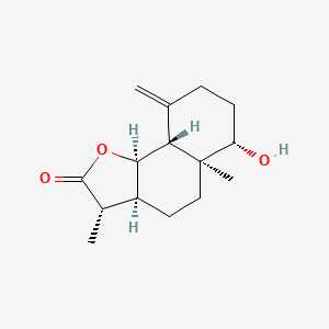 molecular formula C15H22O3 B1251229 Eunicea sesquiterpenoid 2 