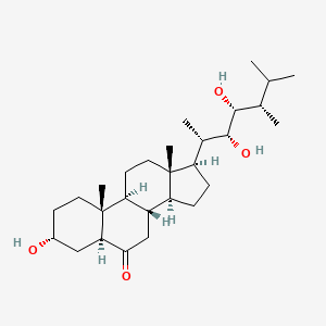 molecular formula C28H48O4 B1251266 Typhasterol CAS No. 87734-68-7