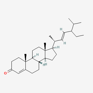 molecular formula C29H46O B1251269 24-Ethylcholesta-4,22-dien-3-one 