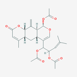 molecular formula C26H32O9 B1251272 Kitungolide A 