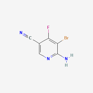 6-Amino-5-bromo-4-fluoronicotinonitrile