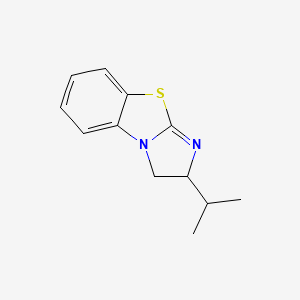 molecular formula C12H14N2S B12513326 2-Propan-2-yl-1,2-dihydroimidazo[2,1-b][1,3]benzothiazole 