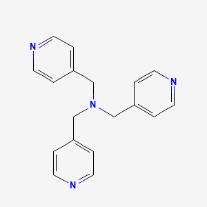 molecular formula C18H18N4 B12513327 Tris(pyridin-4-ylmethyl)amine 