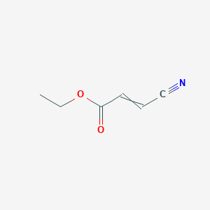 molecular formula C6H7NO2 B12513372 2-Propenoic acid, 3-cyano-, ethyl ester, (2Z)- 