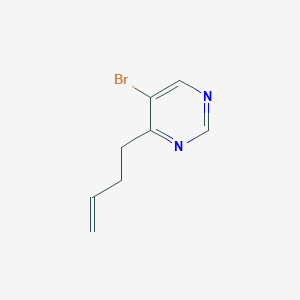 5-Bromo-4-(but-3-enyl)pyrimidine