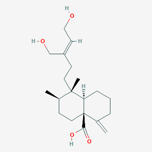 molecular formula C20H32O4 B1251343 波维宁 A 