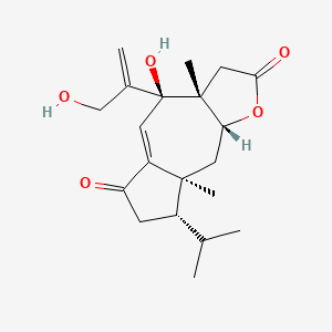 molecular formula C20H28O5 B1251355 Tricholomalide B 