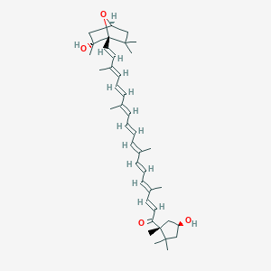 molecular formula C40H56O4 B1251359 Capsanthin-3,6-epoxide 