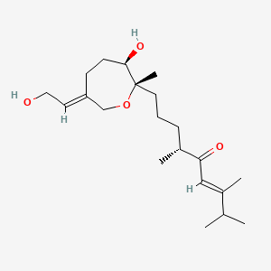 molecular formula C21H36O4 B1251365 Montanol 