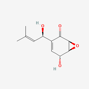 molecular formula C11H14O4 B1251381 Panepoxydone 