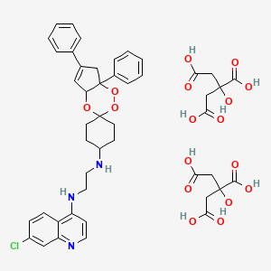 molecular formula C46H50ClN3O17 B1251383 Unii-457lfy2K88 CAS No. 324761-14-0