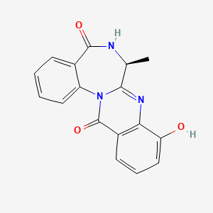 molecular formula C17H13N3O3 B1251411 Circumdatin G 