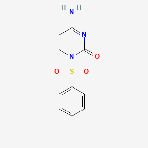 molecular formula C11H11N3O3S B1251428 1-(p-Tolylsulfonyl)cytosine 