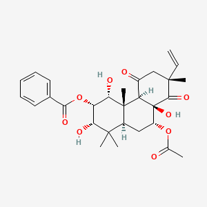 molecular formula C29H36O9 B1251429 正香茅酮 C 