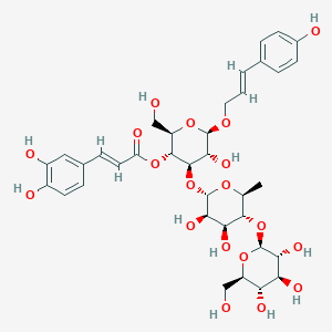 molecular formula C36H46O19 B1251444 rossicaside B 