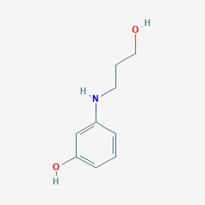 3-(3-Hydroxypropylamino)phenol