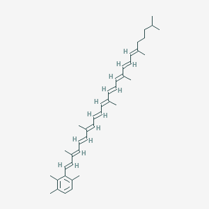 molecular formula C40H54 B1251461 1',2'-Dihydrochlorobactene 