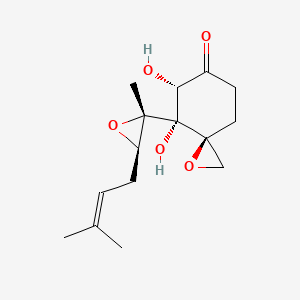 molecular formula C15H22O5 B1251464 5-脱甲基奥瓦利星 