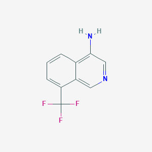 8-(Trifluoromethyl)isoquinolin-4-amine