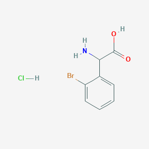 Amino(2-bromophenyl)acetic acid hydrochloride