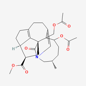 molecular formula C27H35NO7 B1251475 Daphnezomine G 