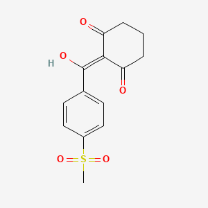 2-[Hydroxy-(4-methylsulfonylphenyl)methylidene]cyclohexane-1,3-dione