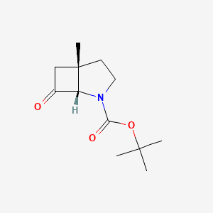 cis-5-Methyl-7-oxo-2-aza-bicyclo[3.2.0]heptane-2-carboxylic acid tert-butyl ester