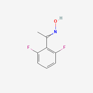 N-[1-(2,6-difluorophenyl)ethylidene]hydroxylamine