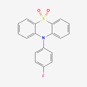 10-(4-Fluorophenyl)-10H-phenothiazine 5,5-dioxide