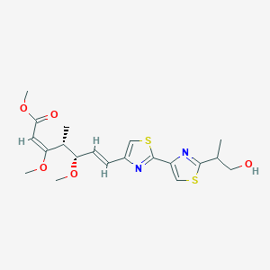 molecular formula C20H26N2O5S2 B1251484 Cystothiazole F 