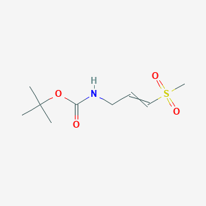 tert-butyl N-(3-methanesulfonylprop-2-en-1-yl)carbamate