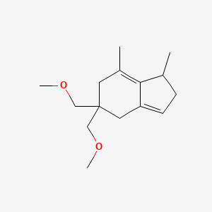 5,5-Bis(methoxymethyl)-1,7-dimethyl-2,4,5,6-tetrahydro-1H-indene