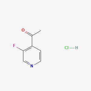 1-(3-Fluoropyridin-4-yl)ethan-1-one hydrochloride