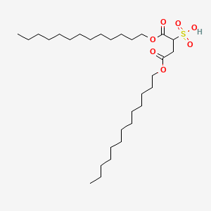 molecular formula C30H58O7S B12514939 Ditridecyl sulfosuccinate CAS No. 18271-58-4