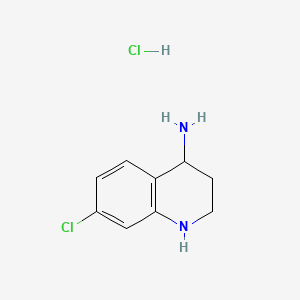 7-Chloro-1,2,3,4-tetrahydroquinolin-4-amine hydrochloride