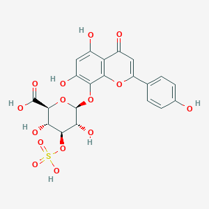 molecular formula C21H18O15S B1251499 茶色素 I 