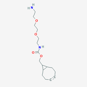 Bicyclo[6.1.0]non-4-yn-9-ylmethyl (2-(2-(2-aminoethoxy)ethoxy)ethyl)carbamate