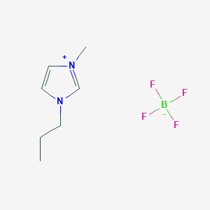 molecular formula C7H13BF4N2 B1251501 1-甲基-3-丙基咪唑四氟硼酸盐 CAS No. 244193-48-4