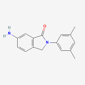 1H-Isoindol-1-one, 6-amino-2-(3,5-dimethylphenyl)-2,3-dihydro-