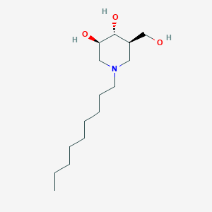 3,4-Piperidinediol, 5-(hydroxymethyl)-1-nonyl-, (3R,4R,5R)-