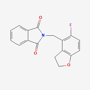 2-((5-Fluoro-2,3-dihydrobenzofuran-4-yl)methyl)isoindoline-1,3-dione